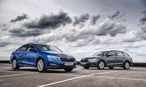 Skoda Octavia 2020 года  (UK)